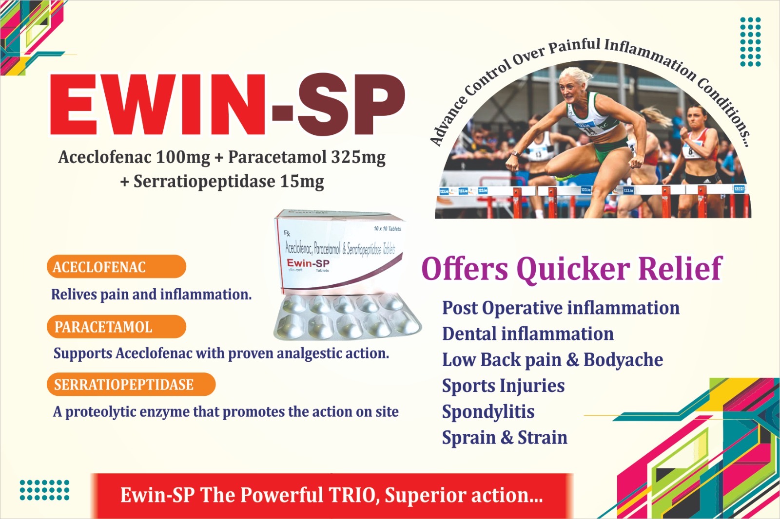 EWIN-SP pharmaceutical product creative